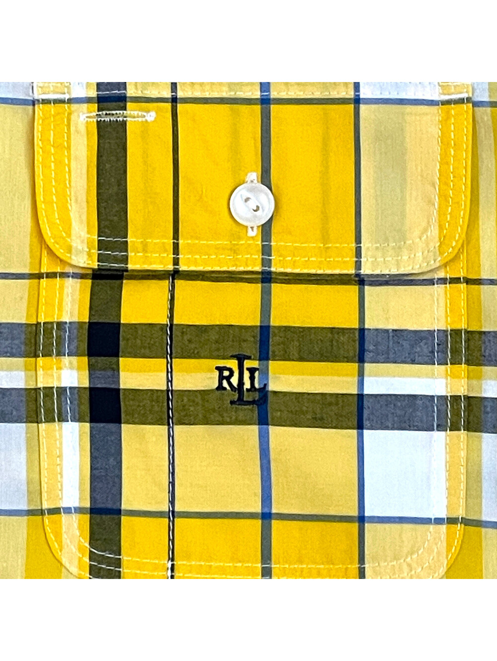 Lauren Ralph Lauren SM Women's Yellow Shirt Top PLZ READ! - Picture 3 of 10